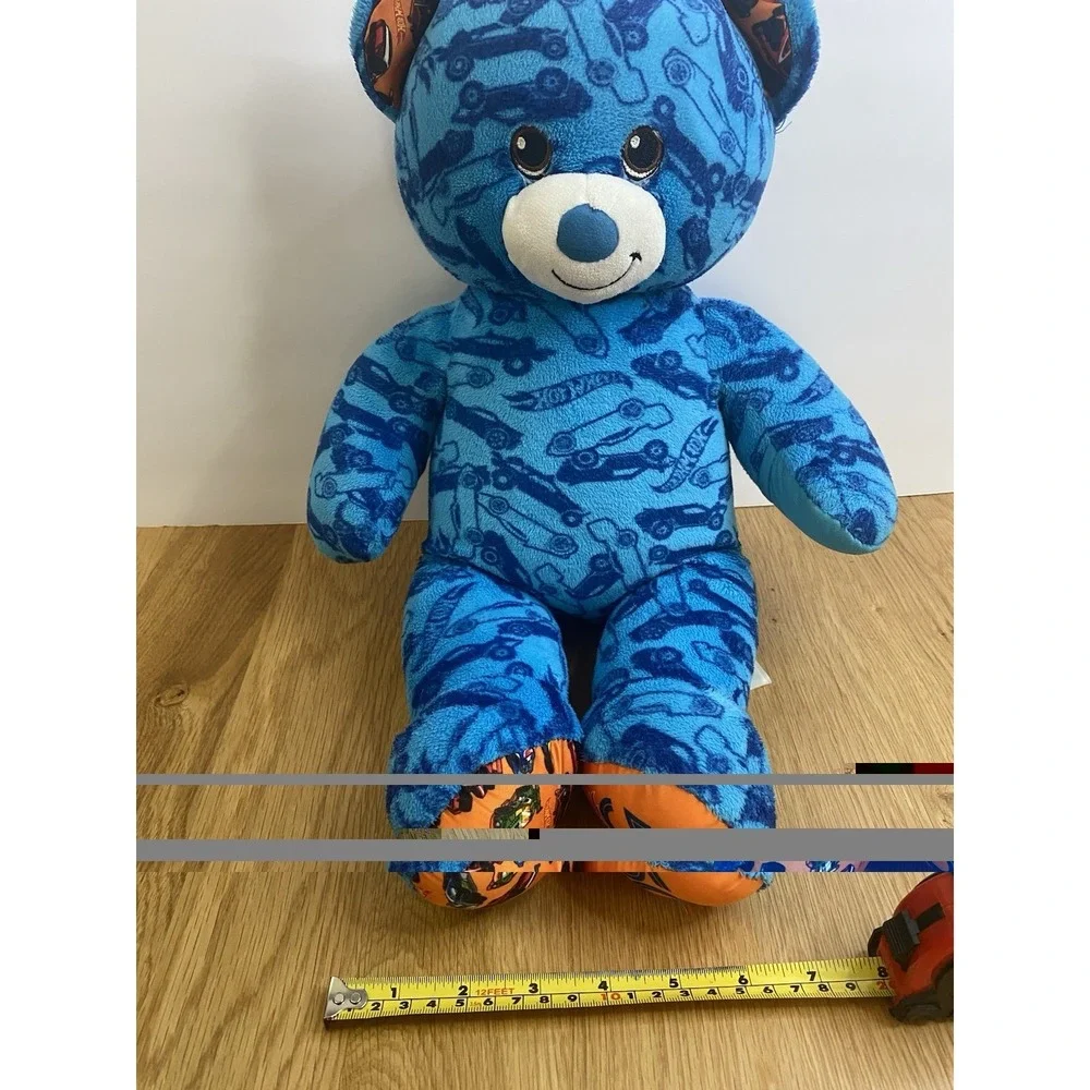 Build-A-Bear Workshop 2018 Hot Wheels 50th Anniversary Stuffed Bear Plushie‎